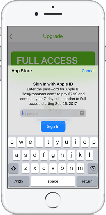 save app passwords on iphone